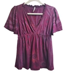 Olivia‎ Moon V-neck Top S